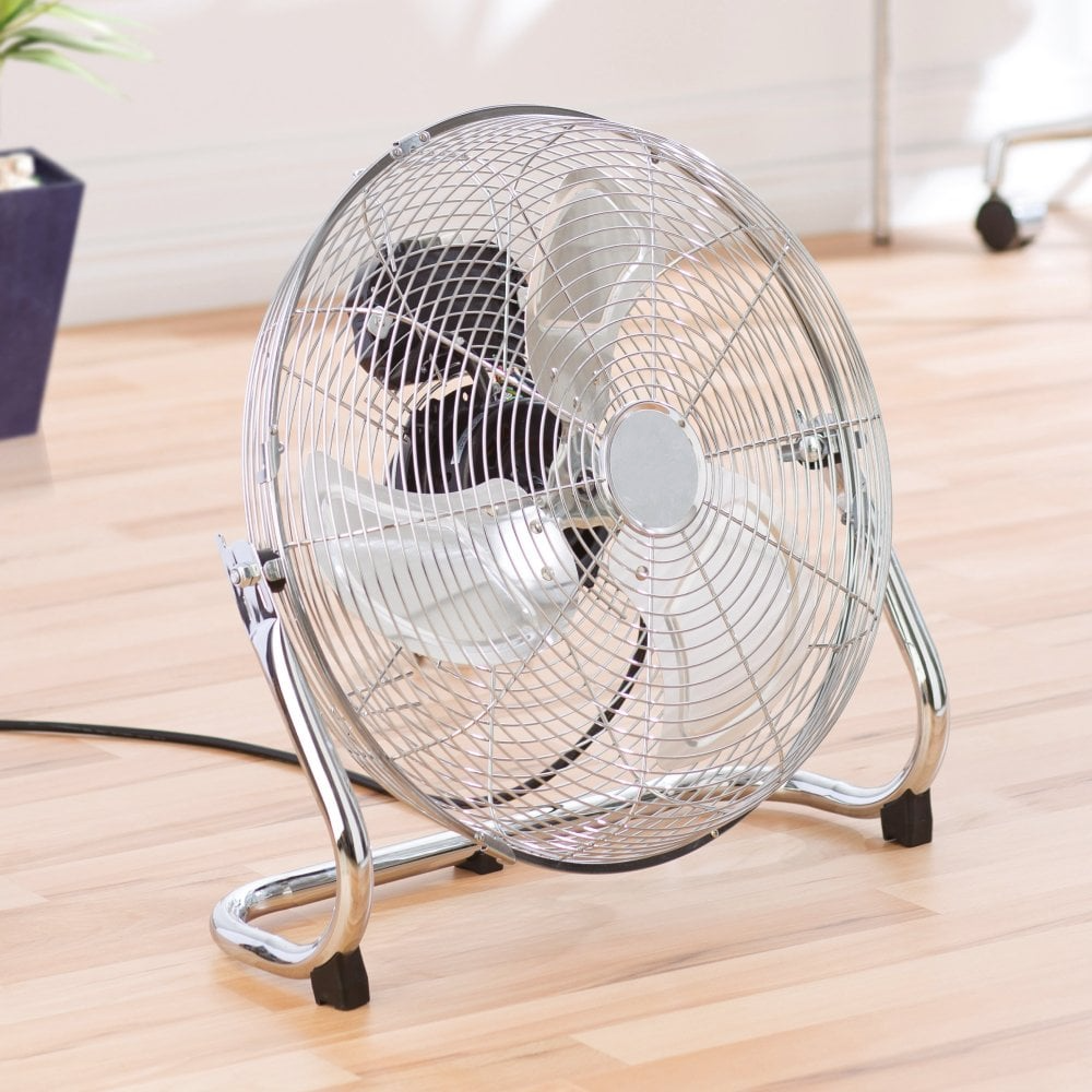 Daewoo COL1572 18" High Velocity Chrome Floor Fan Tower Fans Daewoo CarlR Collections_Fans / Air Cooling Daewoo Fans Fans & Air Cooling Heating & Air Treatment Jul24 Product Type_Desk Fans Product Type_Pedestal Fans Product Type_Tower Fans summer