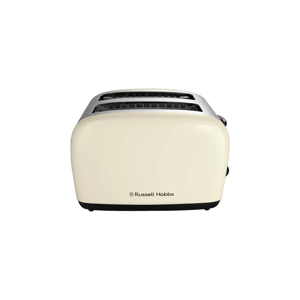 Russell Hobbs 26551 Long Slot 2 Slice Toaster (Cream) Toasters R K Wholesale Ltd (AIS) Brand_Russell Hobbs CarlR Collections_Toasters Dec24 Kitchen Appliances Product Type_2 Slice Toasters Russell Hobbs Toaster Toasters