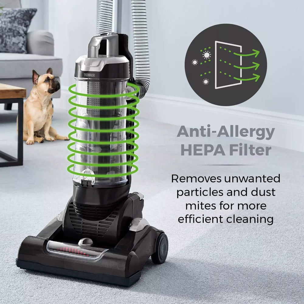 Tower TXP30PET Upright Pet Vacuum Upright Vacuums R K Wholesale Ltd (AIS) Brand_Tower CarlR Collections_Vacuums / Floor Cleaners free delivery Nov24 Product Type_Upright Vacuums RKW Tower Vacuums Vacuums & Floor Cleaners