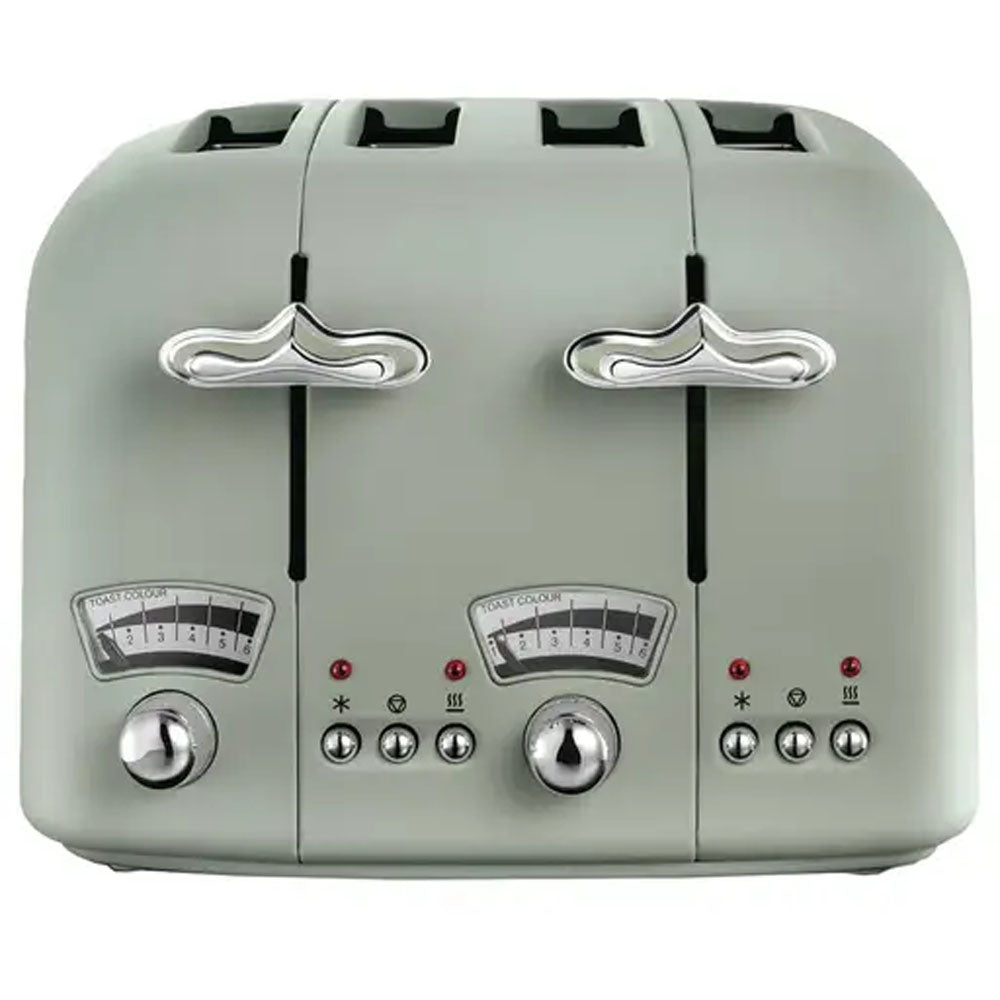 De’Longhi Argento 4 Slice Toaster – Green - DL3022 Toasters Bluestem Group CarlR Collections_Toasters Kitchen Appliances Oct25 Product Type_4 Slice Toasters Toaster Toasters