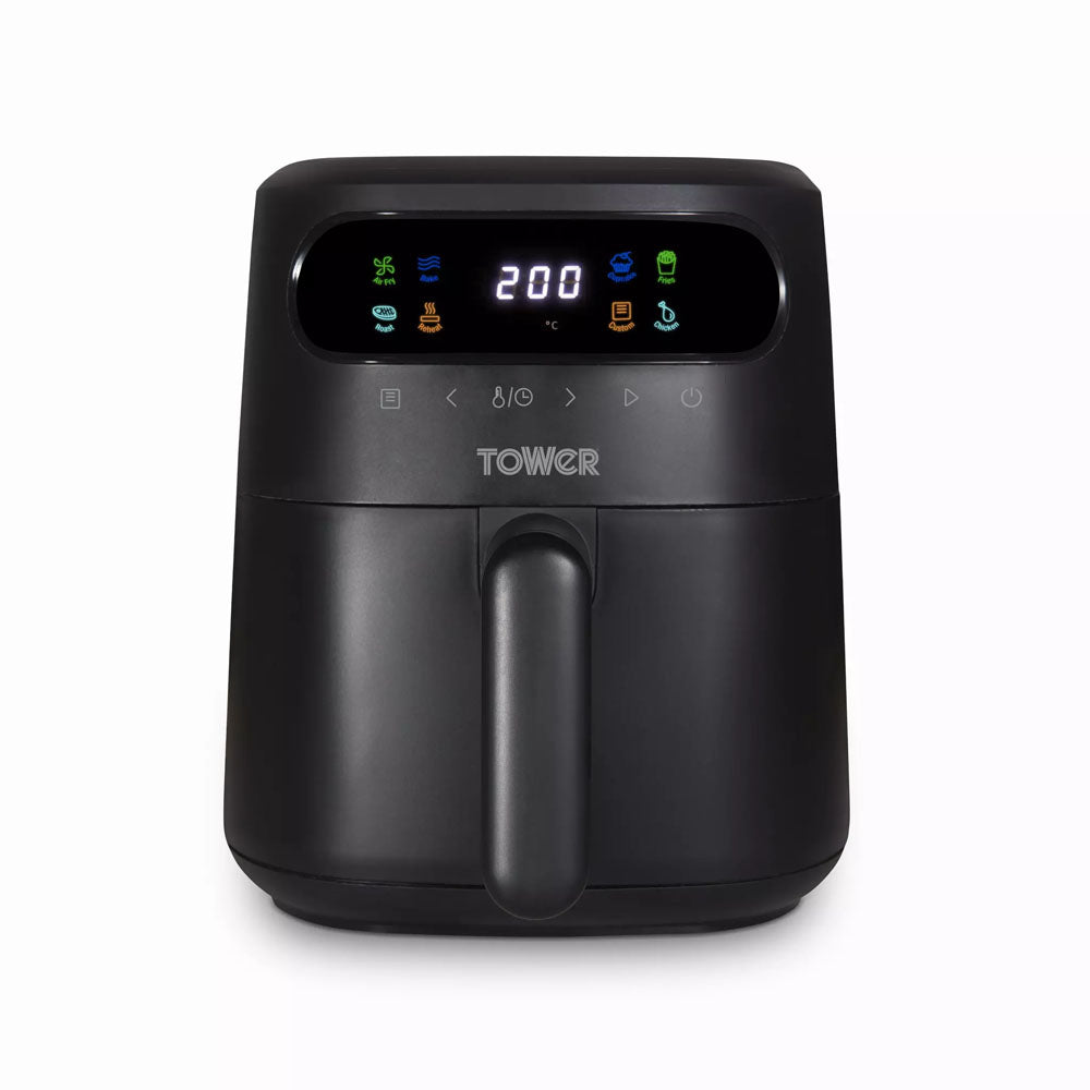 Tower Vortx 3L Digital Air Fryer - T17125 Air Fryers R K Wholesale Ltd (AIS) Brand_Tower CarlR Collections_Cooking Appliances Cooking cooking & baking Cooking Appliances Kitchen Appliances Oct25 Product Type_Air Fryers Save on Cooking Sundry Electric Cooking Tower
