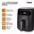 Tower Vortx 3L Digital Air Fryer - T17125 Air Fryers R K Wholesale Ltd (AIS) Brand_Tower CarlR Collections_Cooking Appliances Cooking cooking & baking Cooking Appliances Kitchen Appliances Oct25 Product Type_Air Fryers Save on Cooking Sundry Electric Cooking Tower
