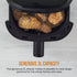 Tower Vortx 3L Digital Air Fryer - T17125 Air Fryers R K Wholesale Ltd (AIS) Brand_Tower CarlR Collections_Cooking Appliances Cooking cooking & baking Cooking Appliances Kitchen Appliances Oct25 Product Type_Air Fryers Save on Cooking Sundry Electric Cooking Tower