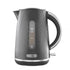 Daewoo Cascade 1.7L Kettle – Black - SDA2773 Electric Kettles Eurosonic Group Limited (AIS) Brand_Daewoo CarlR Collections_Kettles Daewoo Electric Kettles Kettle Kettles Oct25 Product Type_Kettles