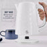 Swan Windsor Textured Kettle 1.7Ltr – White - SK14611WH Electric Kettles R K Wholesale Ltd (AIS) Brand_Swan CarlR Collections_Kettles Electric Kettles Kettle Kettles Kitchen Kitchen Appliances Kitchenware Oct25 Product Type_Kettles Swan