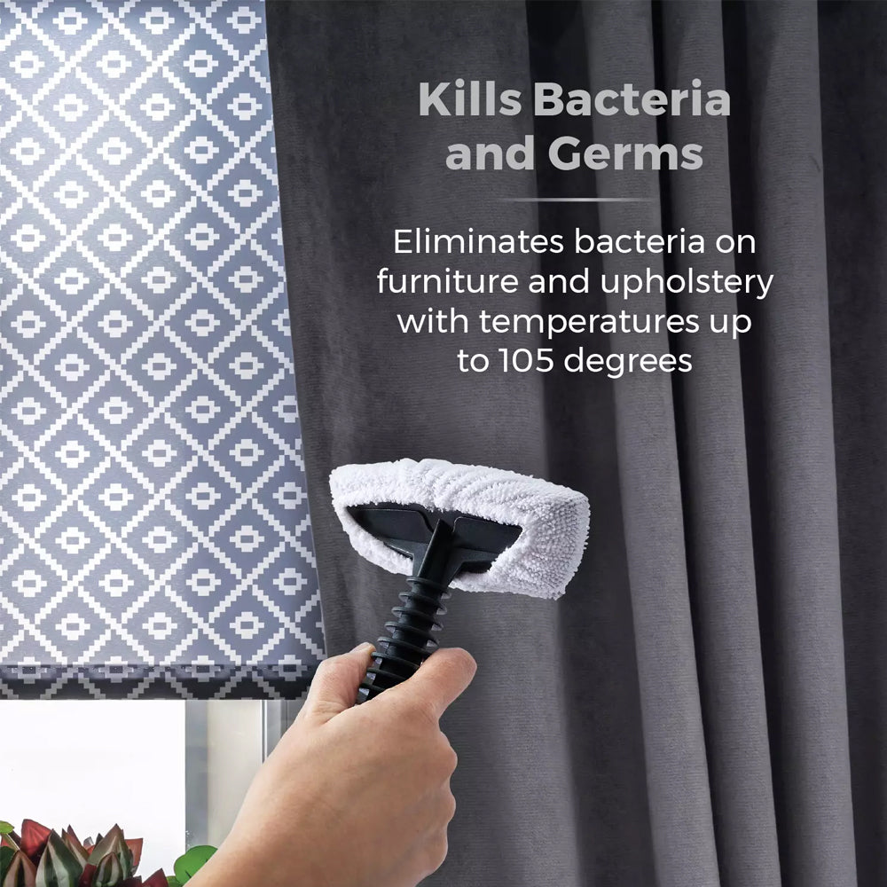 Tower Handheld Steam Cleaner – THS10 Silver - T134000PL Steam Cleaners RMS International Ltd aug25 CarlR Cleaning Cleaning Equipment Collections_Cleaning Equipment Home Household Cleaning Products Product Type_Electric Steamers Product Type_Steam Cleaners Product Type_Tower Fans Steamers Tower