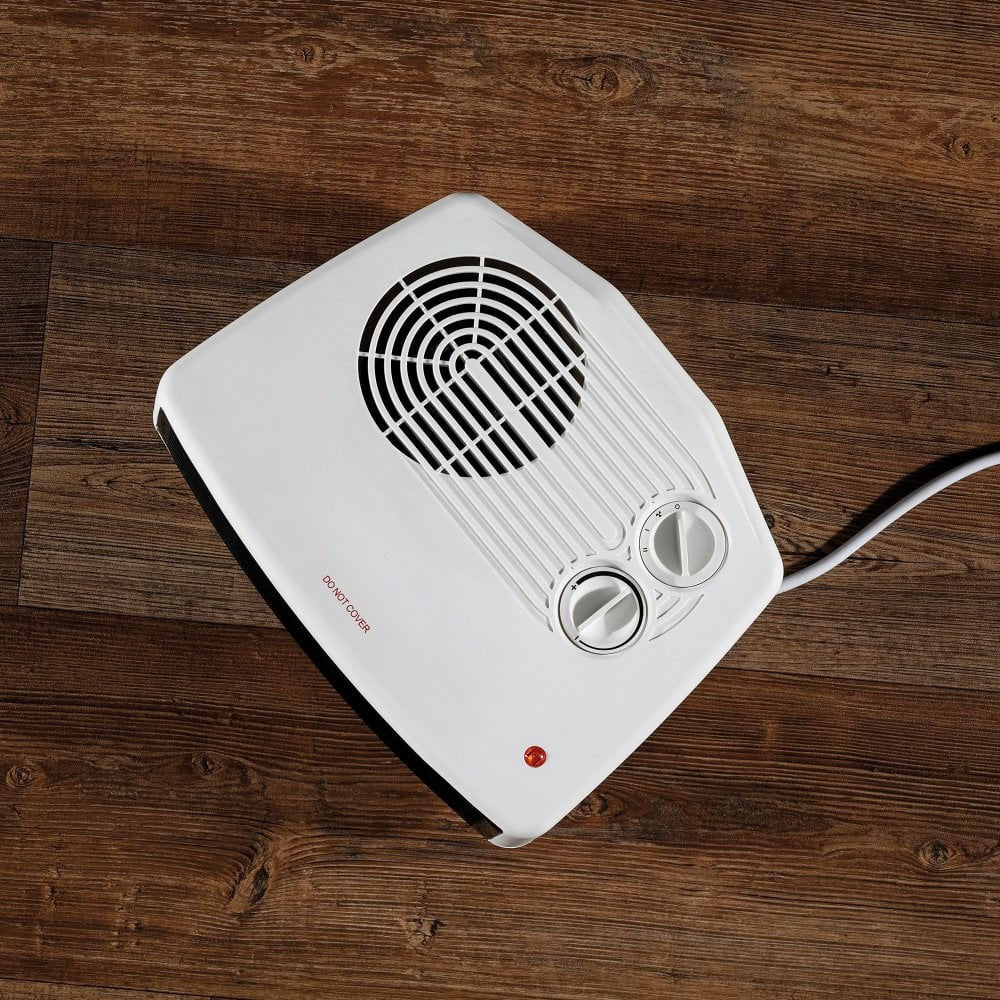 Daewoo 3kW Flat Floor Heater - HEA1176 Fan Heaters Bluestem Group Brand_Daewoo CarlR Collections_Portable Heating Daewoo Fan Heaters Heaters Heating Oct25 Portable Heating Product Type_Fan Heaters Save on Heating