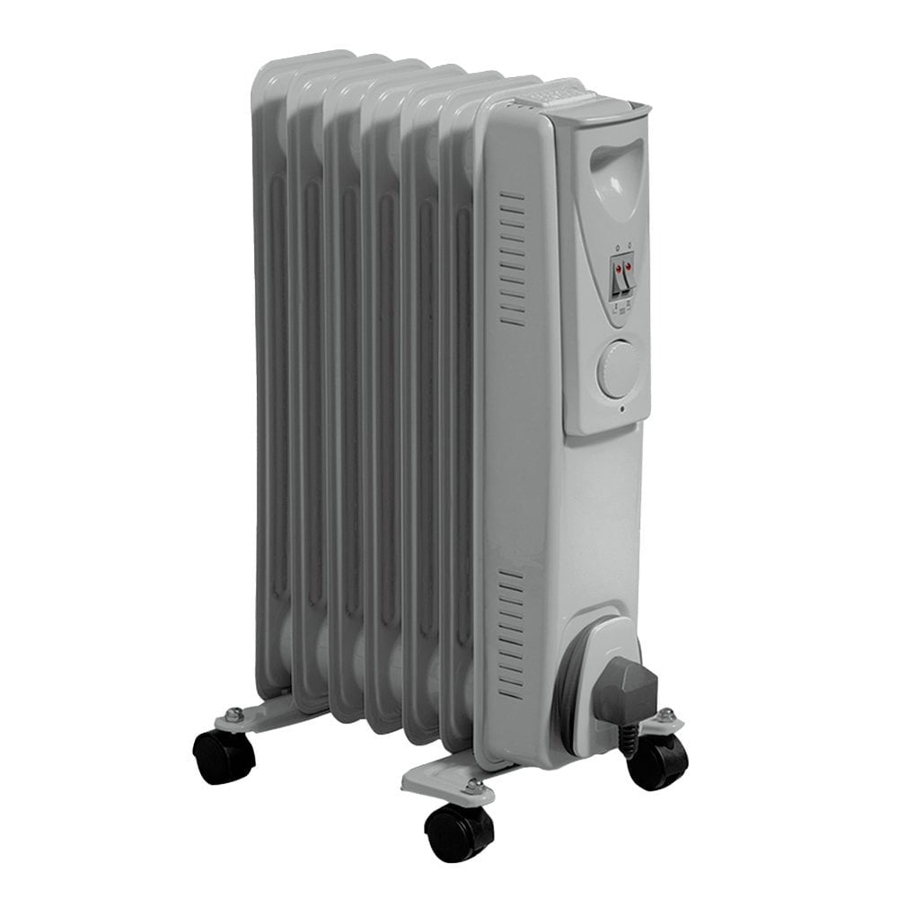 Daewoo Tall Oil-Filled Radiator 1500W - HEA1130 Radiators Eurosonic Group Limited (AIS) Brand_Daewoo CarlR Collections_Portable Heating Daewoo Heating Heating / Cooling Oct25 Portable Heating Product Type_Radiators Radiator Save on Heating
