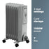 Daewoo Tall Oil-Filled Radiator 1500W - HEA1130 Radiators Eurosonic Group Limited (AIS) Brand_Daewoo CarlR Collections_Portable Heating Daewoo Heating Heating / Cooling Oct25 Portable Heating Product Type_Radiators Radiator Save on Heating