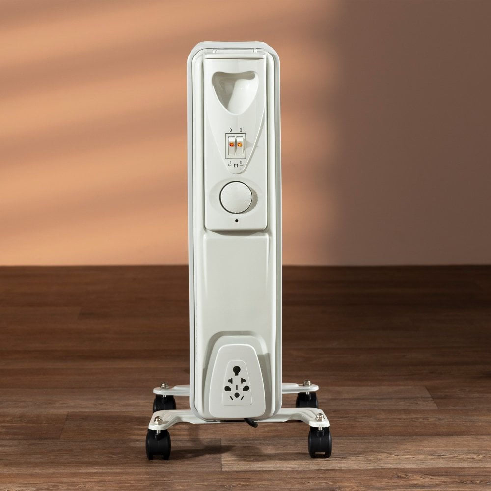 Daewoo Tall Oil-Filled Radiator 1500W - HEA1130 Radiators Eurosonic Group Limited (AIS) Brand_Daewoo CarlR Collections_Portable Heating Daewoo Heating Heating / Cooling Oct25 Portable Heating Product Type_Radiators Radiator Save on Heating