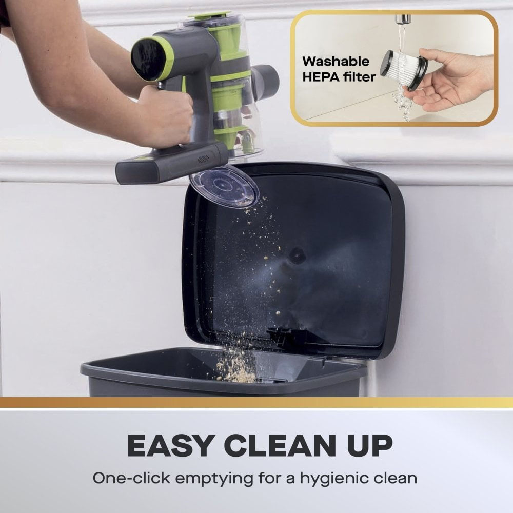 Daewoo Freedom Cordless Vacuum 22.2V - FLR00174GE Upright Vacuums Eurosonic Group Limited (AIS) Brand_Daewoo CarlR Collections_Vacuums / Floor Cleaners Daewoo Nov25 Product Type_Carpet / Floor Cleaning Product Type_Upright Vacuums Vacuums Vacuums & Floor Cleaners