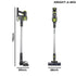 Daewoo Freedom Cordless Vacuum 22.2V - FLR00174GE Upright Vacuums Eurosonic Group Limited (AIS) Brand_Daewoo CarlR Collections_Vacuums / Floor Cleaners Daewoo Nov25 Product Type_Carpet / Floor Cleaning Product Type_Upright Vacuums Vacuums Vacuums & Floor Cleaners