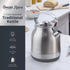 Swan Retro Revive Trad Kettle 1.7L – Stainless - SK14631SS Electric Kettles R K Wholesale Ltd (AIS) Brand_Swan CarlR Collections_Kettles Electric Kettles Kettle Kettles Kitchen Appliances Product Type_Kettles Swan Swan Retro