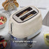 Swan Retro Revive 2 Slice Toaster – Cream - ST19028C Toasters R K Wholesale Ltd (AIS) Brand_Swan CarlR Collections_Toasters Kitchen Appliances Product Type_2 Slice Toasters Swan Swan Retro Toaster Toaster2 slice Toasters