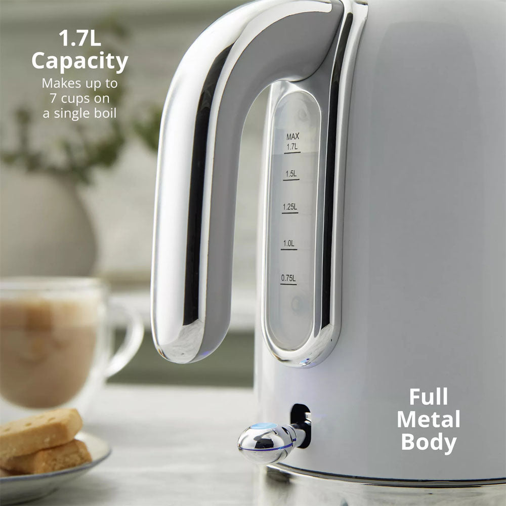 Swan Solace Jug Kettle 1.7L – White - SK19026WH Electric Kettles R K Wholesale Ltd (AIS) Brand_Swan CarlR Collections_Kettles Electric Kettles Kettle Kettles Kitchen Kitchen Appliances Kitchenware Oct25 Product Type_Kettles Swan