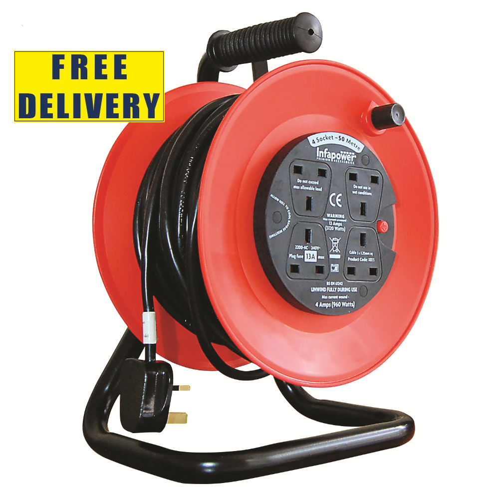 Infapower X815 Cable Reel 50mtr