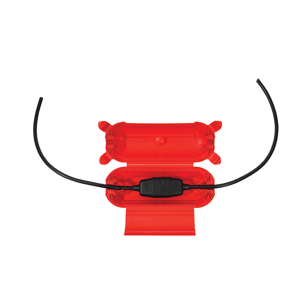 EAGLE E804A IP44 Electrical Connection Box Red - Premium External Junction Box from Electrovision Ltd - Just $1.99! Shop now at W Hurst & Son (IW) Ltd