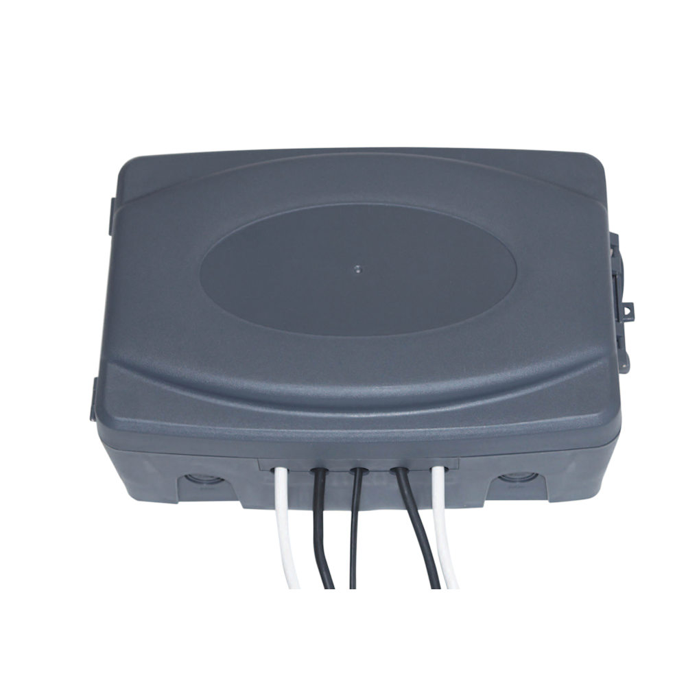 EAGLE E804B IP54 Outdoor Electrical Connection Box - GREY - Premium External Junction Box from Electrovision Ltd - Just $16.99! Shop now at W Hurst & Son (IW) Ltd
