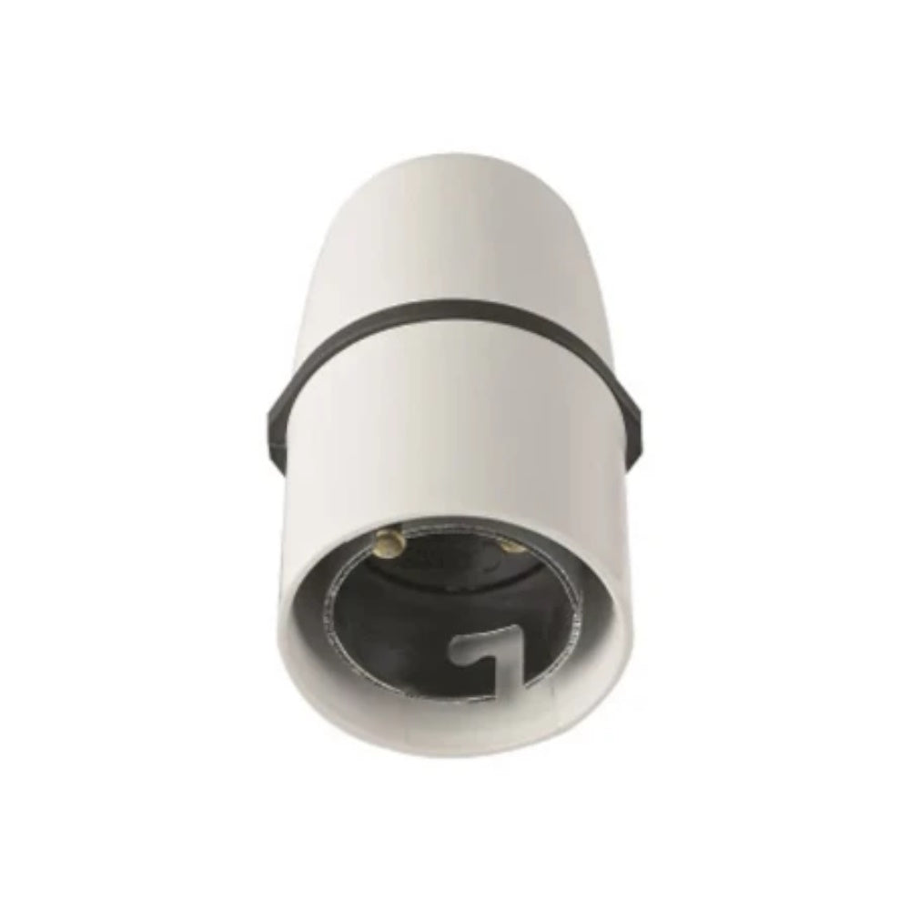 MK K1170WHI T2 Heat Resistant BC Lamp Holder White