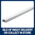 Trunking EM2W uPVC White 3m x 16x25mm