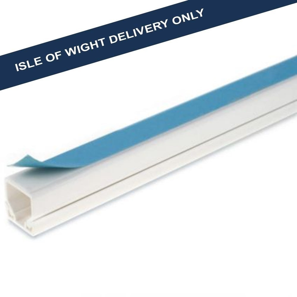 Trunking FSA0W Self Adhesive uPVC White 3m x 16x10mm cables Yesss Electrical Cable Collections_More Electrical Fittings / Fixings Electrical Electrical Cable Electrical Fittings & Fixings Feb25 iowonly Mark.Williams More Electrical Fittings / Fixings Yesss Electrical