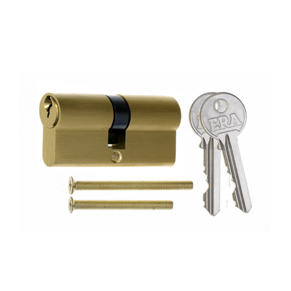 Era 4069-32 Euro Profile Cylinder 35/40 Brass Door Locks ERA PRODUCTS LTD Brand_ERA Collections_Door Locks / Bolts Door Locks Door Locks & Bolts Era Euro Profile Cylinder Google Product Locks Locks Padlocks & Security Product Type_Door Locks