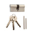 ERA 4066-52 Euro Profile Cylinder 35/35 Satin Window Locks ERA Products Ltd (NMBS) Brand_ERA CarlR Collections_Door Locks / Bolts Door Locks Door Locks & Bolts Era Euro Profile Cylinder Feb25 Locks Locks Padlocks and Security Product Type_Door Locks Product Type_Window Locks