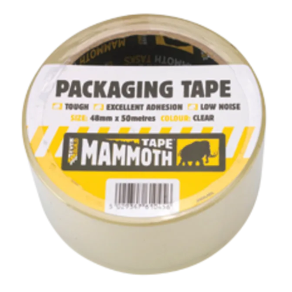 Everbuild MAMMOTH Packing Brown Tape 48mm x 50m - Premium Packing Tape from EVERBUILD - Just $2.20! Shop now at W Hurst & Son (IW) Ltd