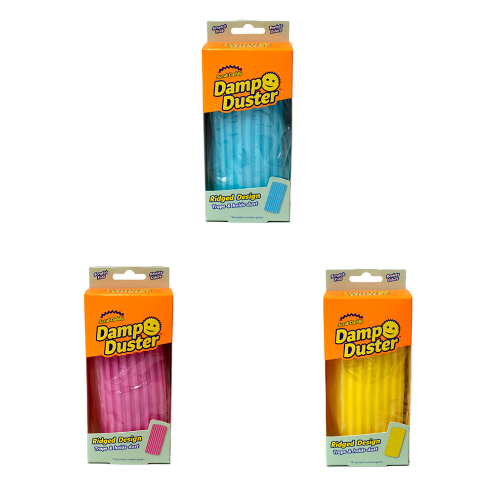 Scrub Daddy Damp Duster in Assorted Colours - Premium Scourers / Sponges from Scrub Daddy - Just $3.50! Shop now at W Hurst & Son (IW) Ltd