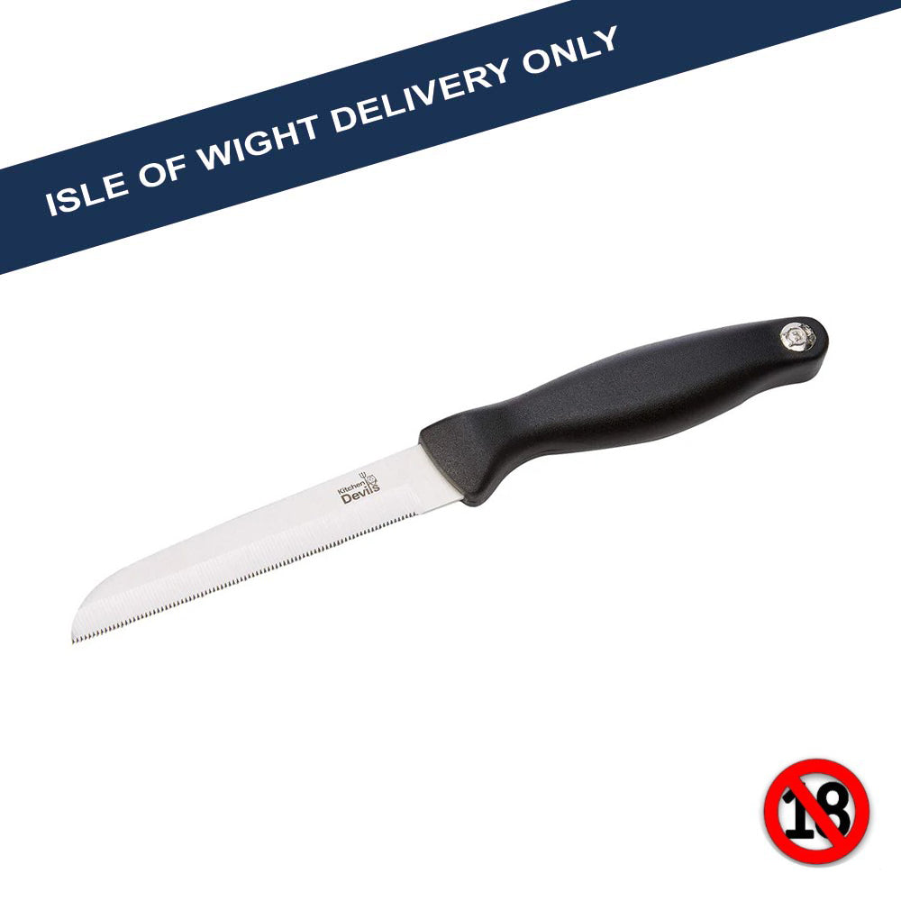 ** Kitchen Devils 1000756 Multi Purpose Knife Knives Fiskars UK Ltd age restricted Brand_Fiskars CarlR Collections_Kitchen Knives Fiskars iowonly Jan25 Kitchen Knives Knives Product Type_Knives Product Type_Single Kitchen Knives Restricted