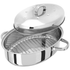 Judge TC182 Kitchen Essentials Oval Roaster 32cm Domed Lid & Thermic Base