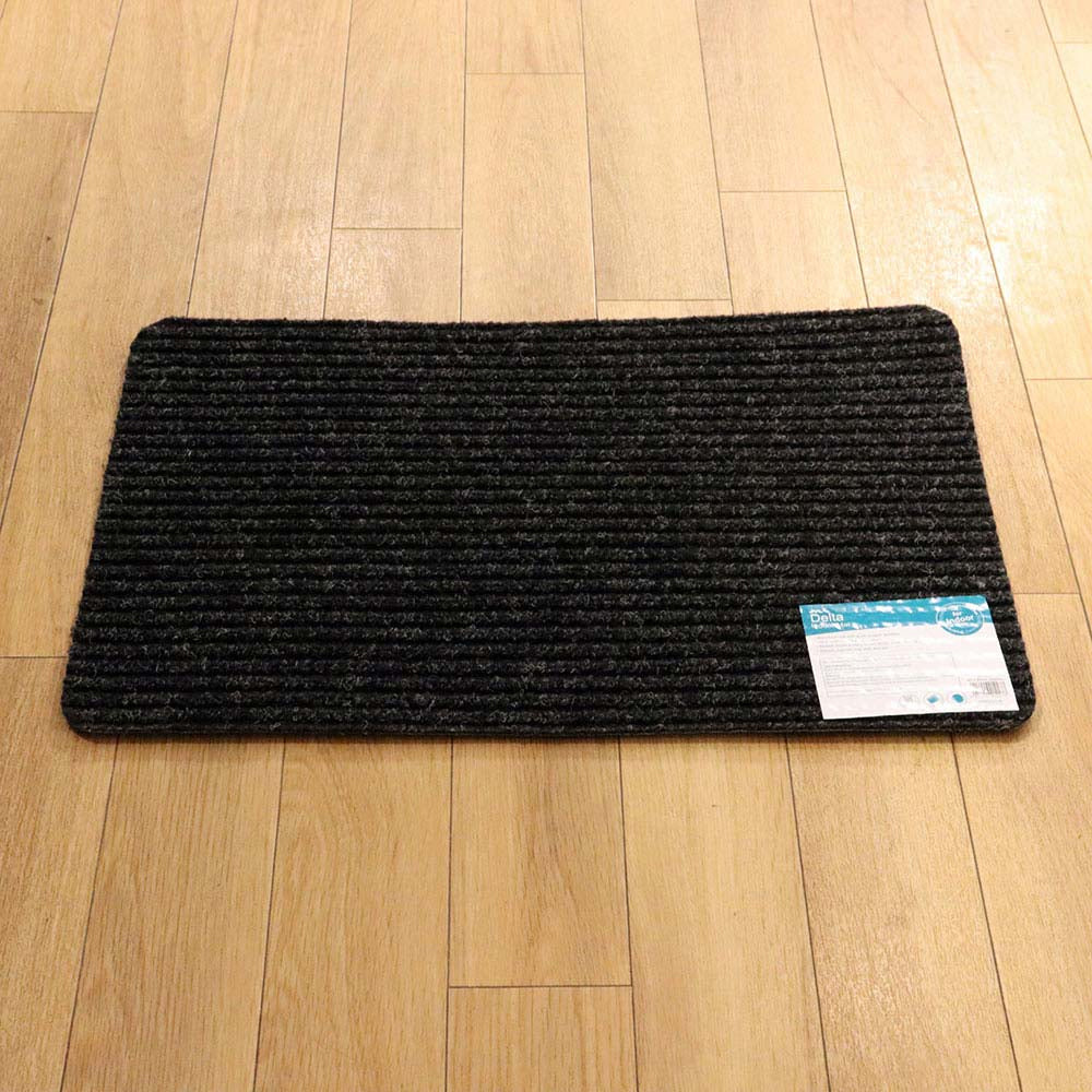 DELTA Indoor Ribbed Mat 40x60cm – Assorted Colours - 01-227 Doormats JVL Products Ltd aug25 CarlR Collections_Mats / Rugs doormat doormats JVL JVLMat mats Mats & Rugs Product Type_Camping Mats Product Type_Doormats Product Type_Mats Product Type_Outdoor Mats
