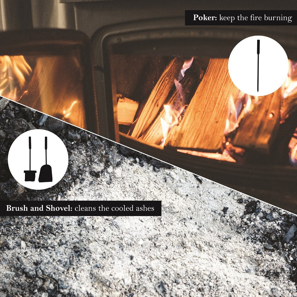 BELMONT 11-325 3pc Companion Set & Stand Fire Irons / Sets JVL Products Ltd Companion COMPANION SETS CompanionSet Feb25 Fire FIRESIDE Home Fire Homefire Product Type_Fire Irons / Sets RobC