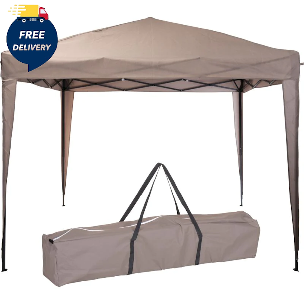 Ambiance Party Gazebo - Taupe - Premium Gazebos from Koopman - Just $98.99! Shop now at W Hurst & Son (IW) Ltd