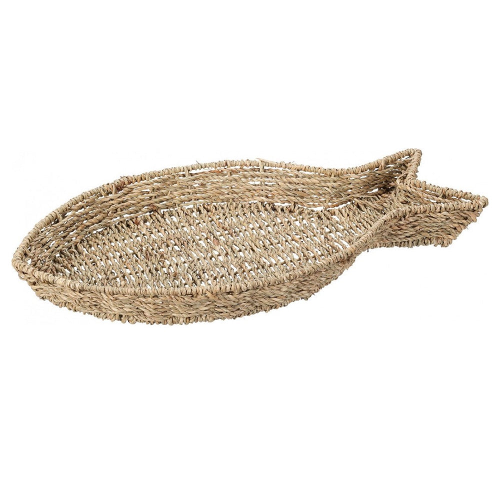 Wicker Fish Shape Tray - 138001110 Decor Koopman International UK Ltd (AIS) aug25 Brand_Koopman CarlR Decor / Giftware Koopman More Decor & Giftware Product Type_Decor