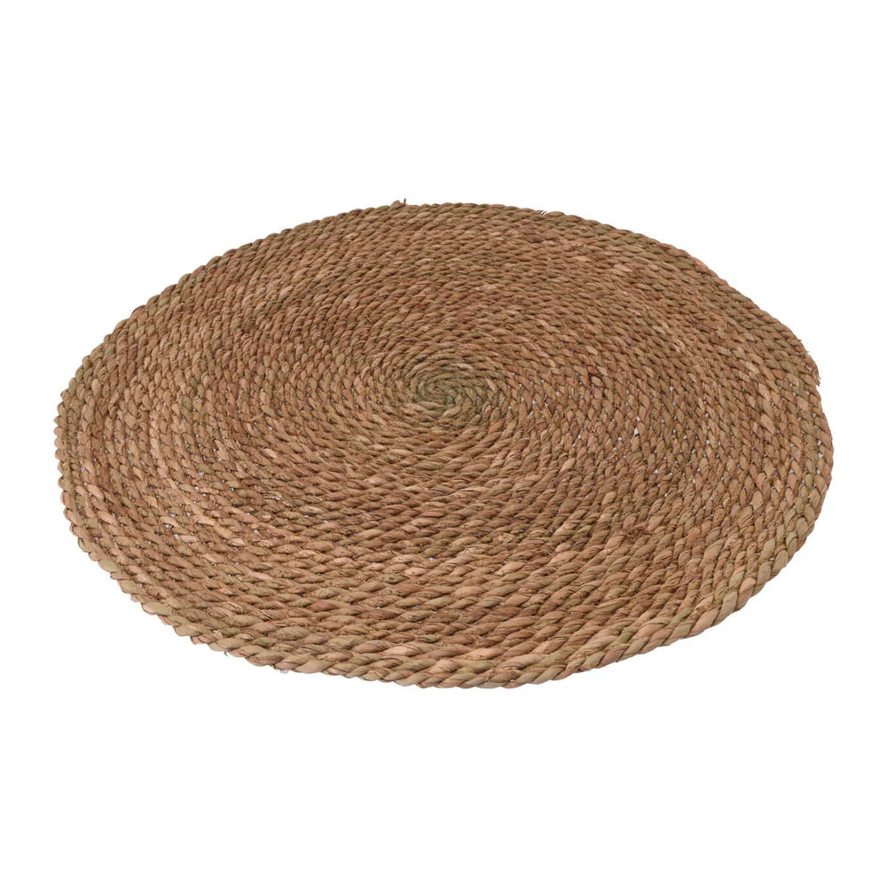 Round Hessian Rug 80cm - 435100100 Rugs Koopman International UK Ltd (AIS) aug25 Brand_Koopman CarlR Collections_Mats / Rugs Koopman Mats & Rugs Product Type_Rugs Rug Rugs
