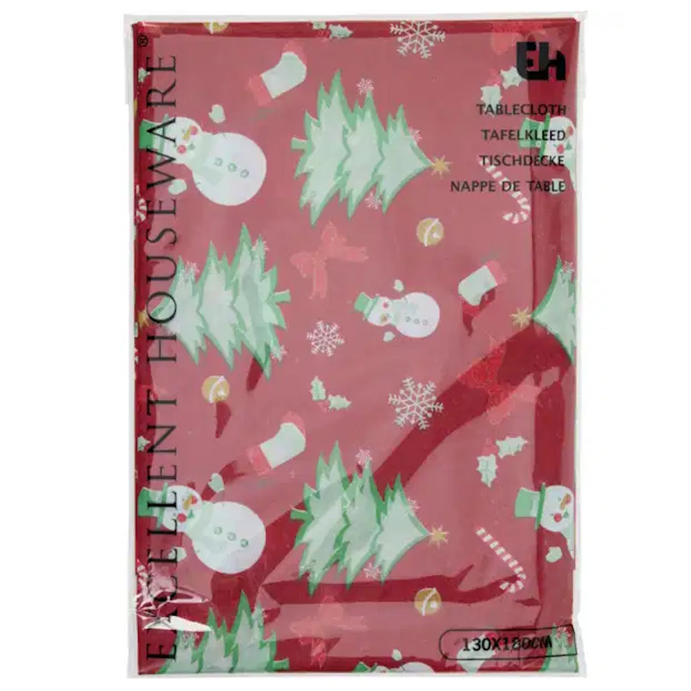 Xmas PEVA Table Cloth – Assorted Christmas Designs - CY2702810 Christmas Tableware Koopman International UK Ltd (AIS) All Things Christmas Brand_Koopman CarlR Christmas Christmas Essentials Christmas Products Christmas Tableware Collections_All Things Christmas Koopman Nov25