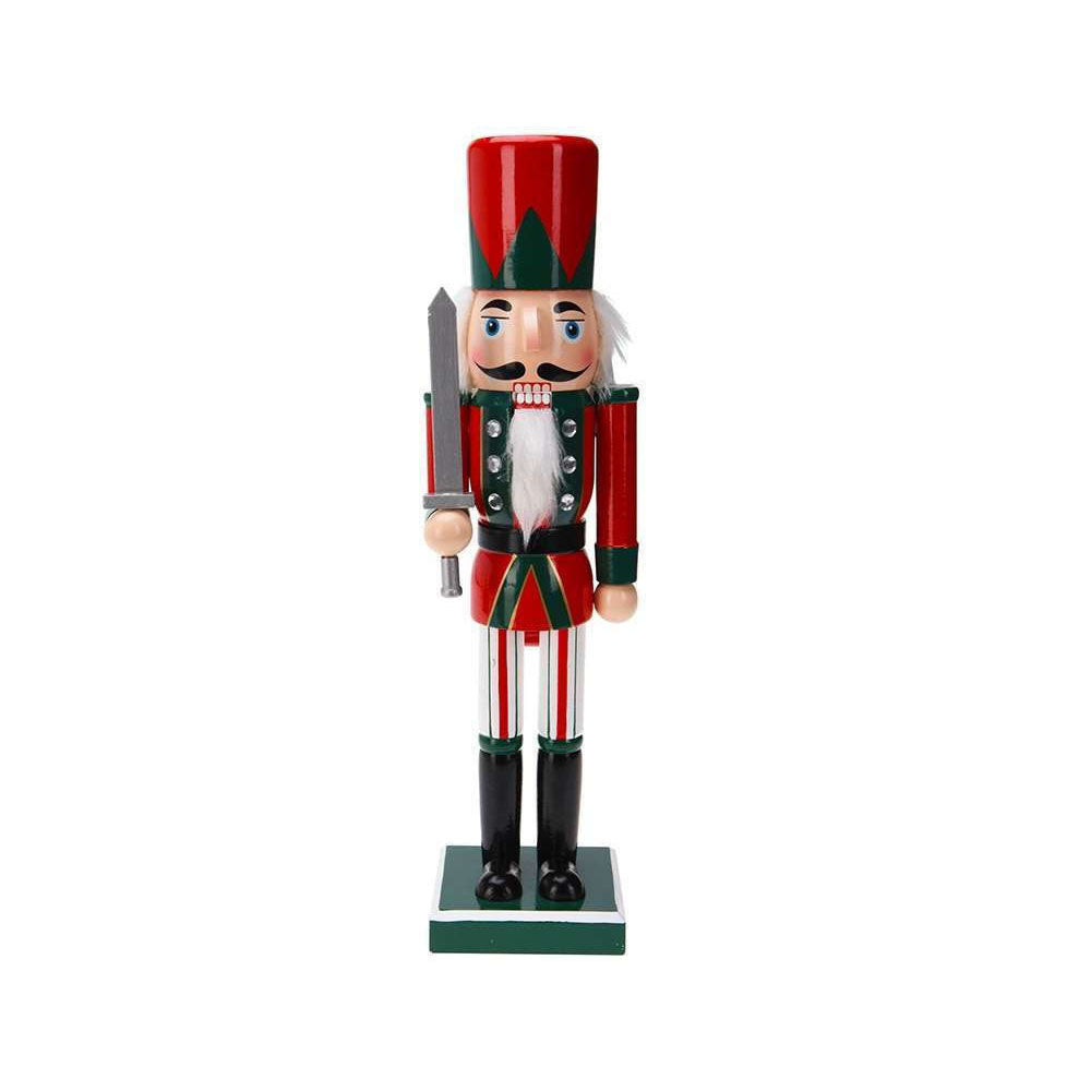 Wooden Nutcracker – Large - ARD100240 Christmas Ornaments Koopman International UK Ltd (AIS) All Things Christmas Brand_Koopman CarlR Christmas Christmas Decorations Christmas Gifts Christmas Novelty Christmas Ornaments Christmas Products Collections_All Things Christmas Koopman More Christmas Decorations Oct25 Product Type_Christmas Decorations Product Type_Christmas Ornaments Xmas
