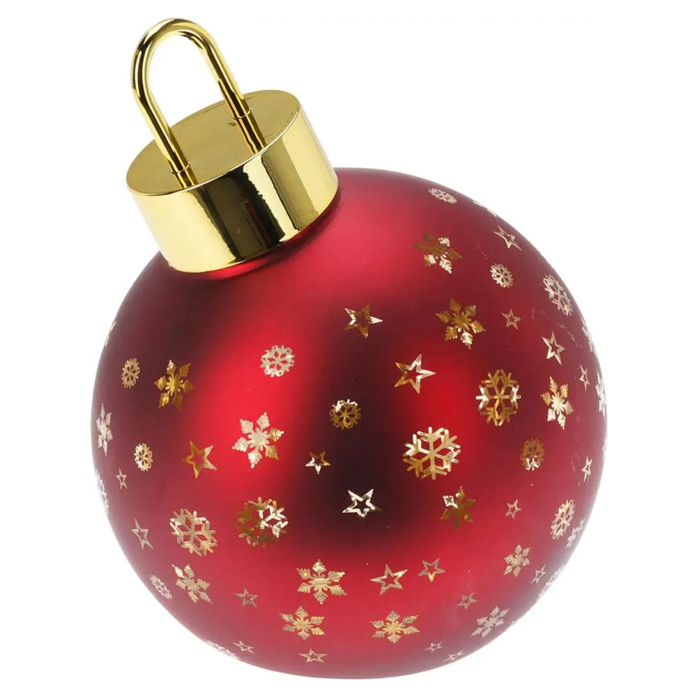 Xmas Large Light Up Bauble – Red - ABR823870 Baubles Koopman International UK Ltd (AIS) All Things Christmas Brand_Koopman CarlR Christmas Christmas Decorations Christmas Essentials Christmas Lights Christmas Products Collections_All Things Christmas Koopman More Christmas Decorations Oct25 Product Type_Baubles Product Type_Christmas Decorations Product Type_Christmas Lights