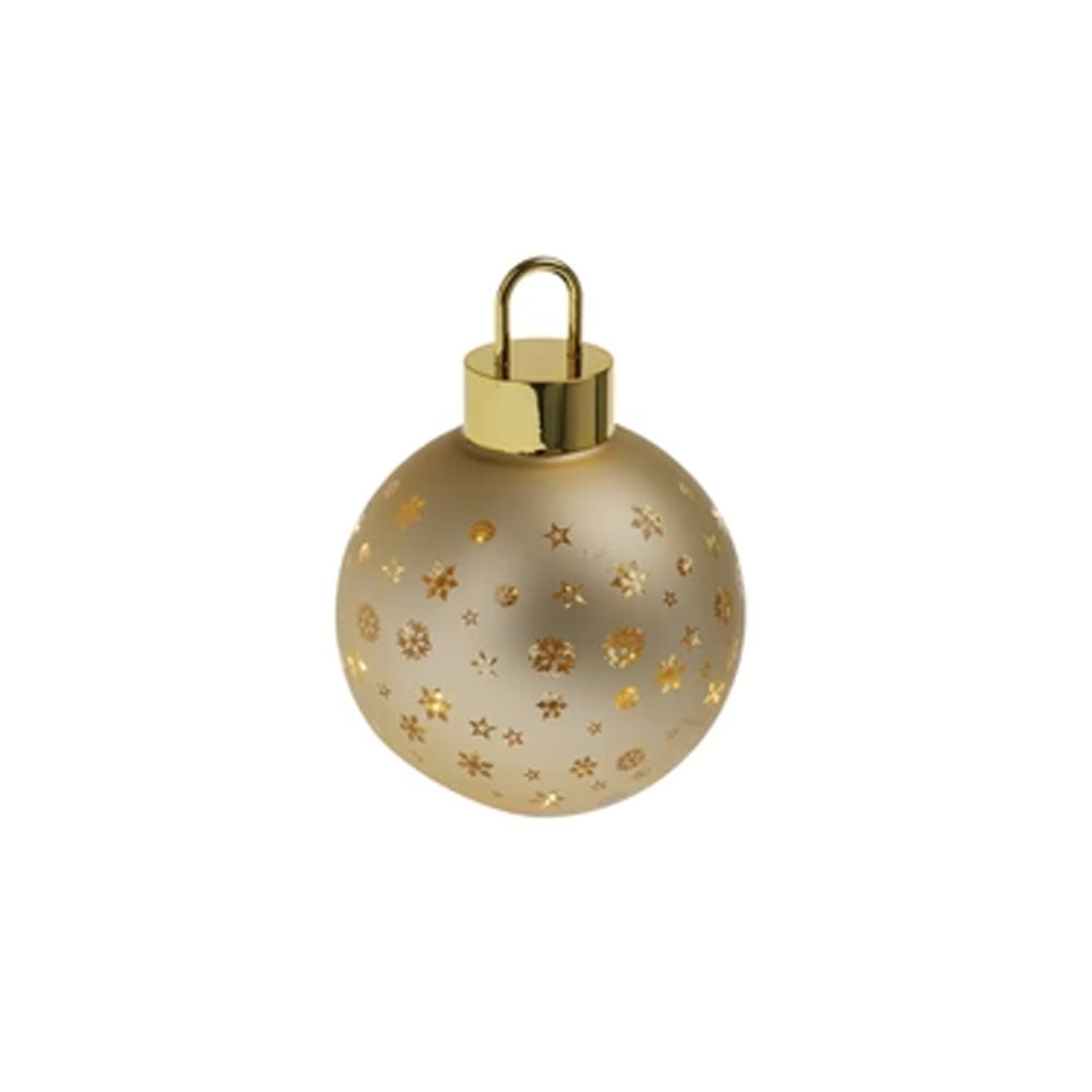 Xmas Large Light Up Bauble – Gold - ABR823860 Baubles Koopman International UK Ltd (AIS) All Things Christmas Brand_Koopman CarlR Christmas Christmas Decorations Christmas Essentials Christmas Lights Christmas Products Collections_All Things Christmas Koopman More Christmas Decorations Oct25 Product Type_Baubles Product Type_Christmas Decorations Product Type_Christmas Lights Xmas