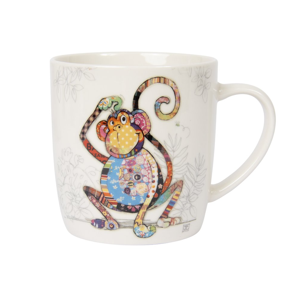 Lesser & Pavey LP34173 Monty Monkey Mug - Premium Mugs from LESSER & PAVEY - Just $5.75! Shop now at W Hurst & Son (IW) Ltd