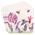 Lesser & Pavey LP95633 Lavender & Bees Coasters Set of 4 - Premium Tray / Tablemats and Coasters from LESSER & PAVEY - Just $2.70! Shop now at W Hurst & Son (IW) Ltd