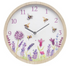 Lesser & Pavey LP72780 Lavender & Bees Clock - Premium Clocks from LESSER & PAVEY - Just $12.99! Shop now at W Hurst & Son (IW) Ltd