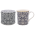 Lesser & Pavey LP95378 Morris Sunflower Mug in Tin Mugs LESSER & PAVEY Brand_Lesser and Pavey CarlR Collections_Mugs Cups and Saucers Dining & Tableware Feb24 Google Product Kitchen & Dining Lesser & Pavey mug mugs Mugs Cups & Saucers Product Type_Single Mugs TEA