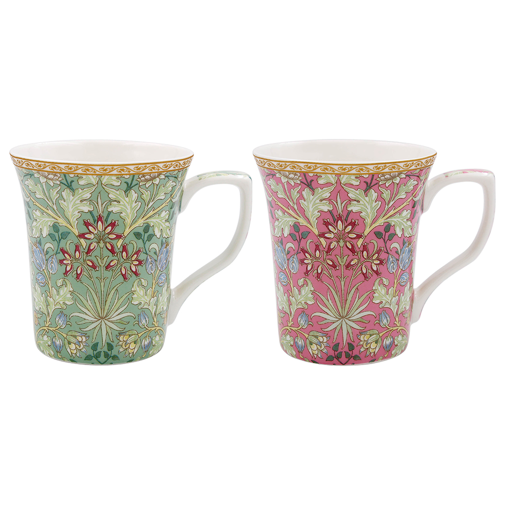 Lesser & Pavey LP95642 Hyacinth Mugs - Set of 2 - Premium Teapots from LESSER & PAVEY - Just $9.90! Shop now at W Hurst & Son (IW) Ltd