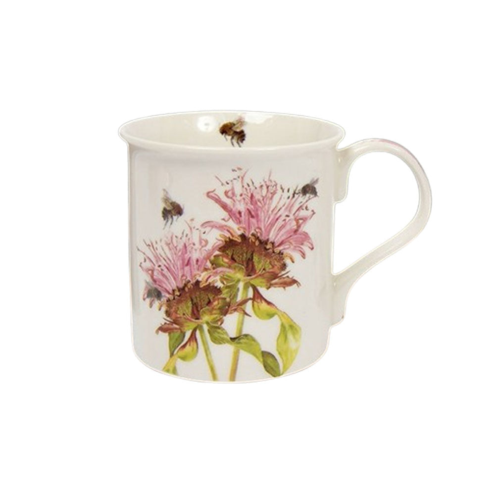 Lesser and Pavey Bee-Tanical Bergamot Mug - LP34211 Single Mug Lesser & Pavey Ltd autumnal charm Brand_Lesser and Pavey CarlR Collections_Mugs Cups and Saucers Lesser & Pavey mug Mugs Mugs Cups & Saucers Product Type_Single Mugs sep25