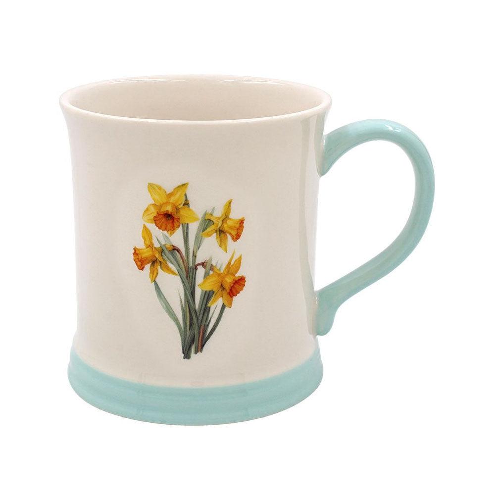 Embossed Mug - Daffodil - LP75123 Single Mug Lesser & Pavey Ltd autumnal charm Brand_Lesser and Pavey CarlR Collections_Mugs Cups and Saucers Dining & Tableware Drink Drinkware Kitchen & Dining Lesser & Pavey mug Mugs Mugs Cups & Saucers Product Type_Single Mugs sep25