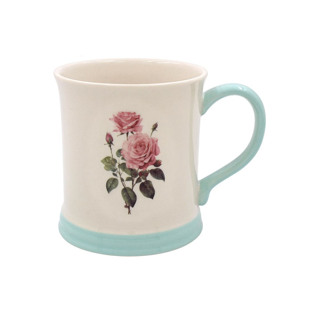 Lesser & Pavey Embossed Mug – Rose - LP75125 Single Mug Lesser & Pavey Ltd CarlR Collections_Mugs Cups and Saucers Dining & Tableware Drink Drinkware Kitchen & Dining mug Mugs Mugs Cups & Saucers Product Type_Single Mugs sep25