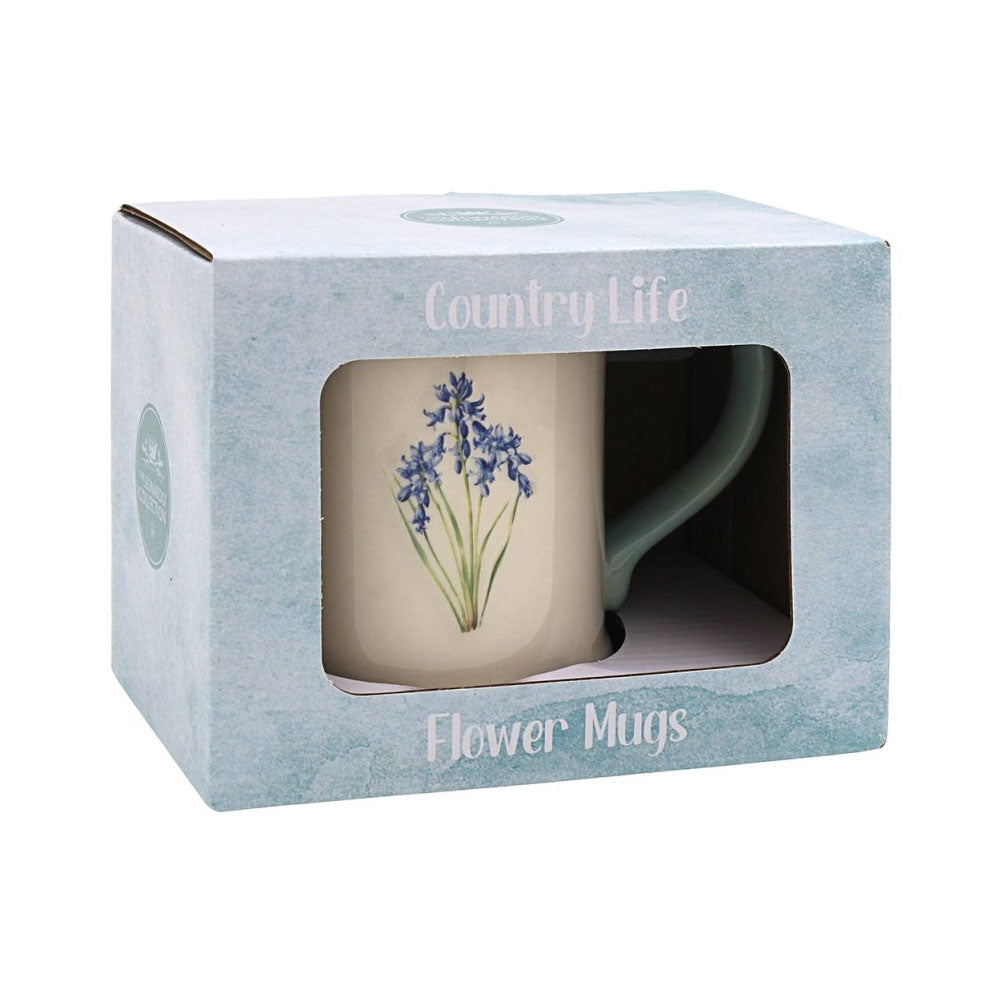 Embossed Mug - Bluebells - LP75127 Single Mug Lesser & Pavey Ltd autumnal charm Brand_Lesser and Pavey CarlR Dining & Tableware Drinkware Kitchen & Dining Lesser & Pavey mug Mugs Mugs Cups & Saucers Product Type_Single Mugs sep25