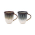 Reactive Glaze Set of 2 Mugs - LP73592 Mugs Lesser & Pavey Ltd autumnal charm Brand_Lesser and Pavey CarlR Collections_Mugs Cups and Saucers Dining & Tableware Drink Drinkware Kitchen & Dining Lesser & Pavey Mugs Mugs Cups & Saucers sep25